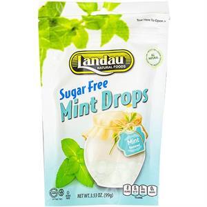 Landau Mint Drops Sugar Free, 3.53 Oz