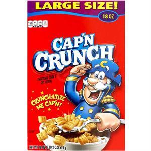 Quaker Captain Crunch Original, 18 Oz