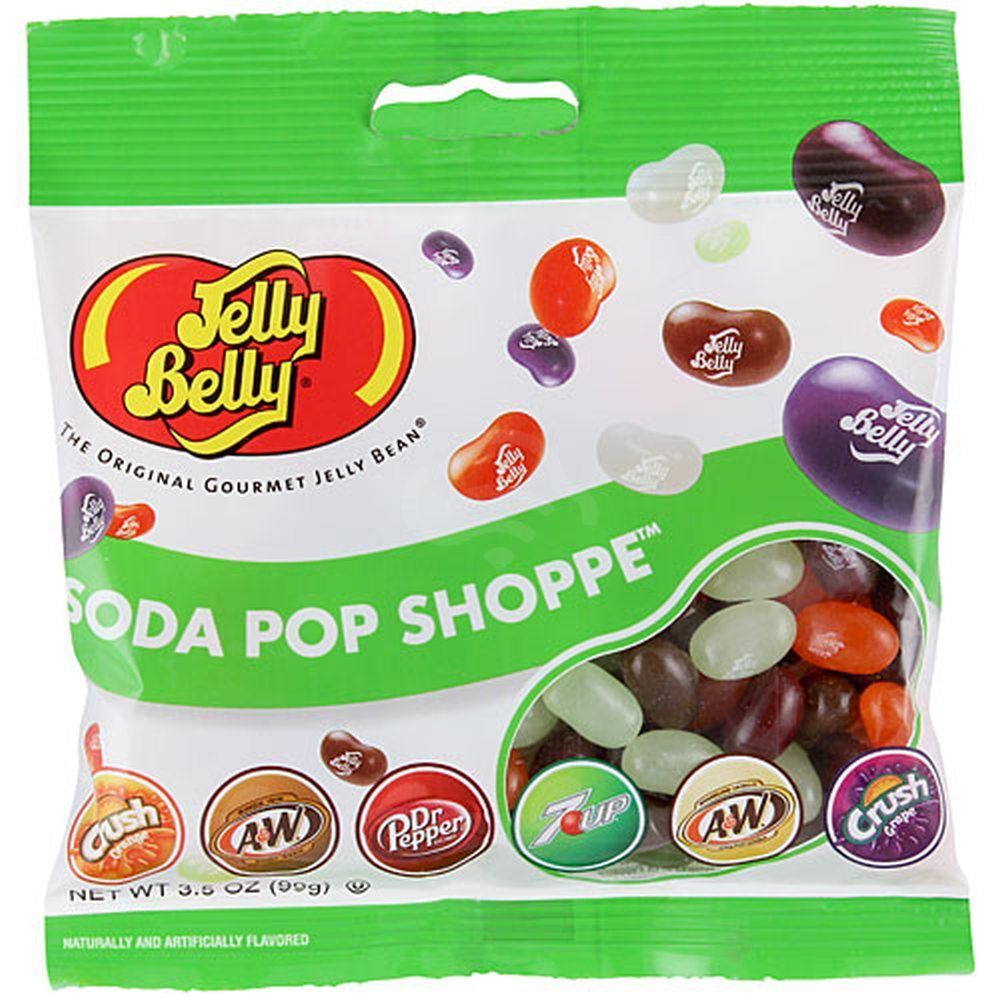 Jelly Belly Jelly Beans, Soda Pop Shoppe, 3.5 Oz