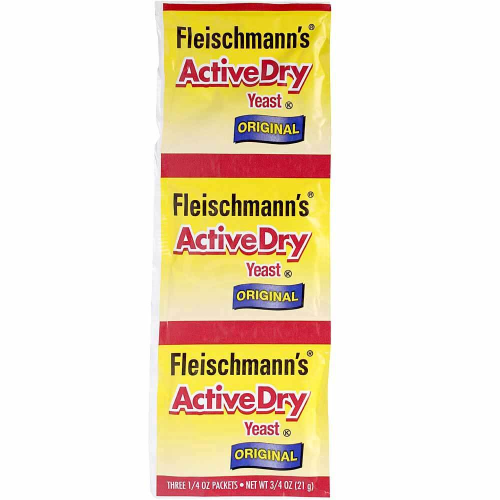 Fleischmann's Yeast, Active Dry, 3 Pk