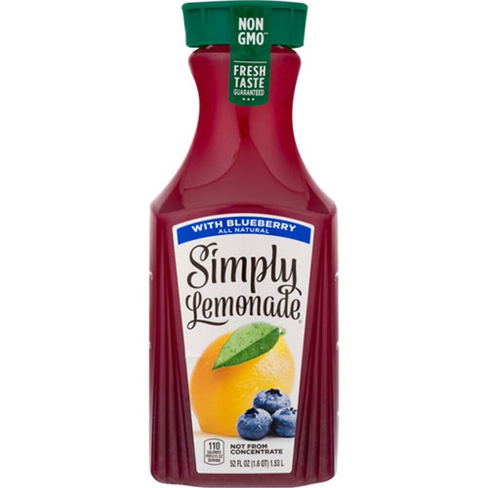 Simply Lemonade W/ Blueberry, 52 Oz Online