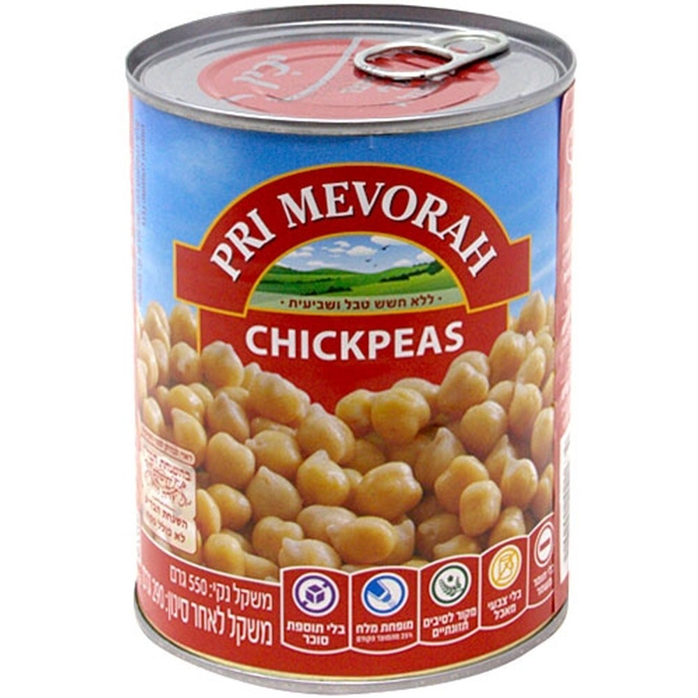 Pri Mevorah Chick Peas, 19.4 Oz Kitniot