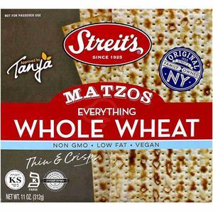 Streits Matzos W/W Everything, 11 Oz