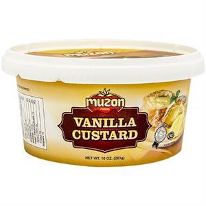 Muzon Vanilla Custard Parve, 10 Oz