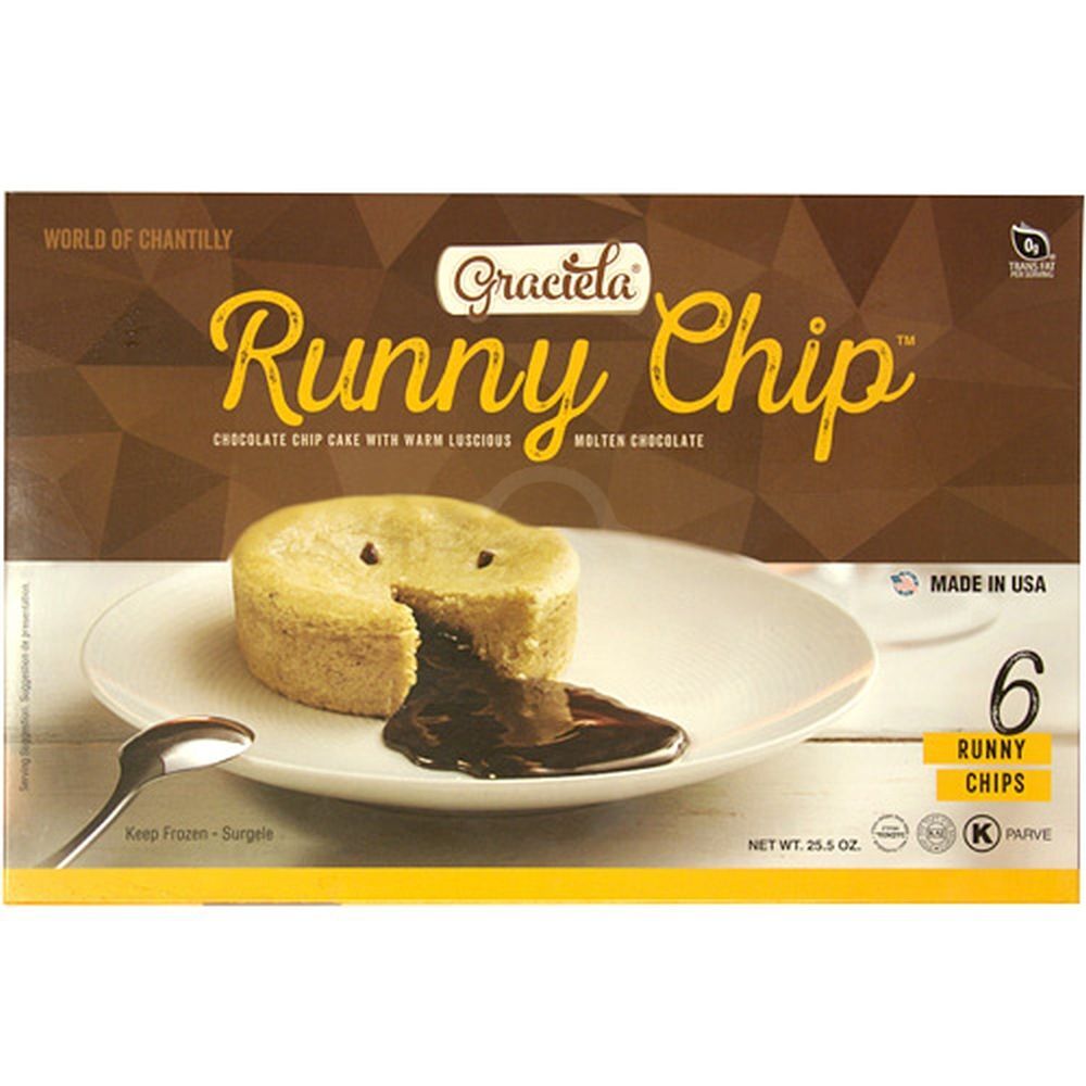 Graciela Runny Chip Cake, 6 Ct, 25.5 Oz