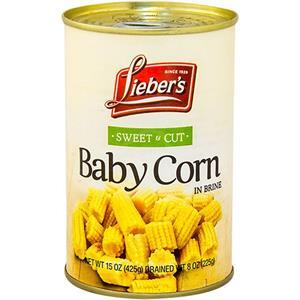 Lieber's Baby Corn 15 oz,