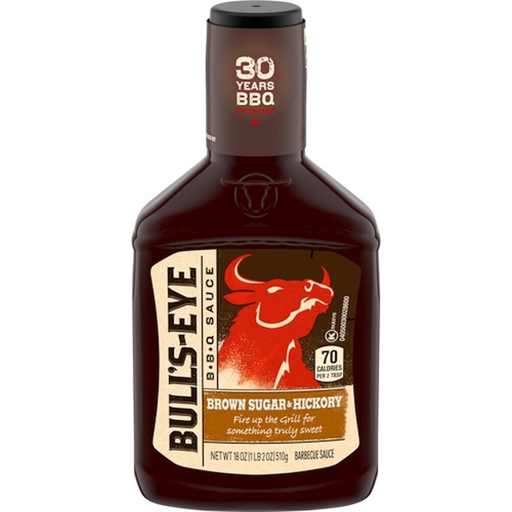 Bulls Eye Bbq Sauce Brown Sugar & Hickory, 18 Oz