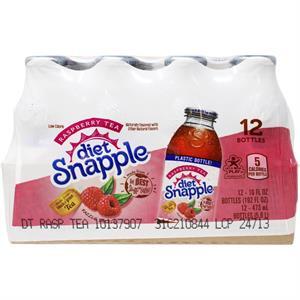 Snapple Diet Raspberry Tea, 16 Oz