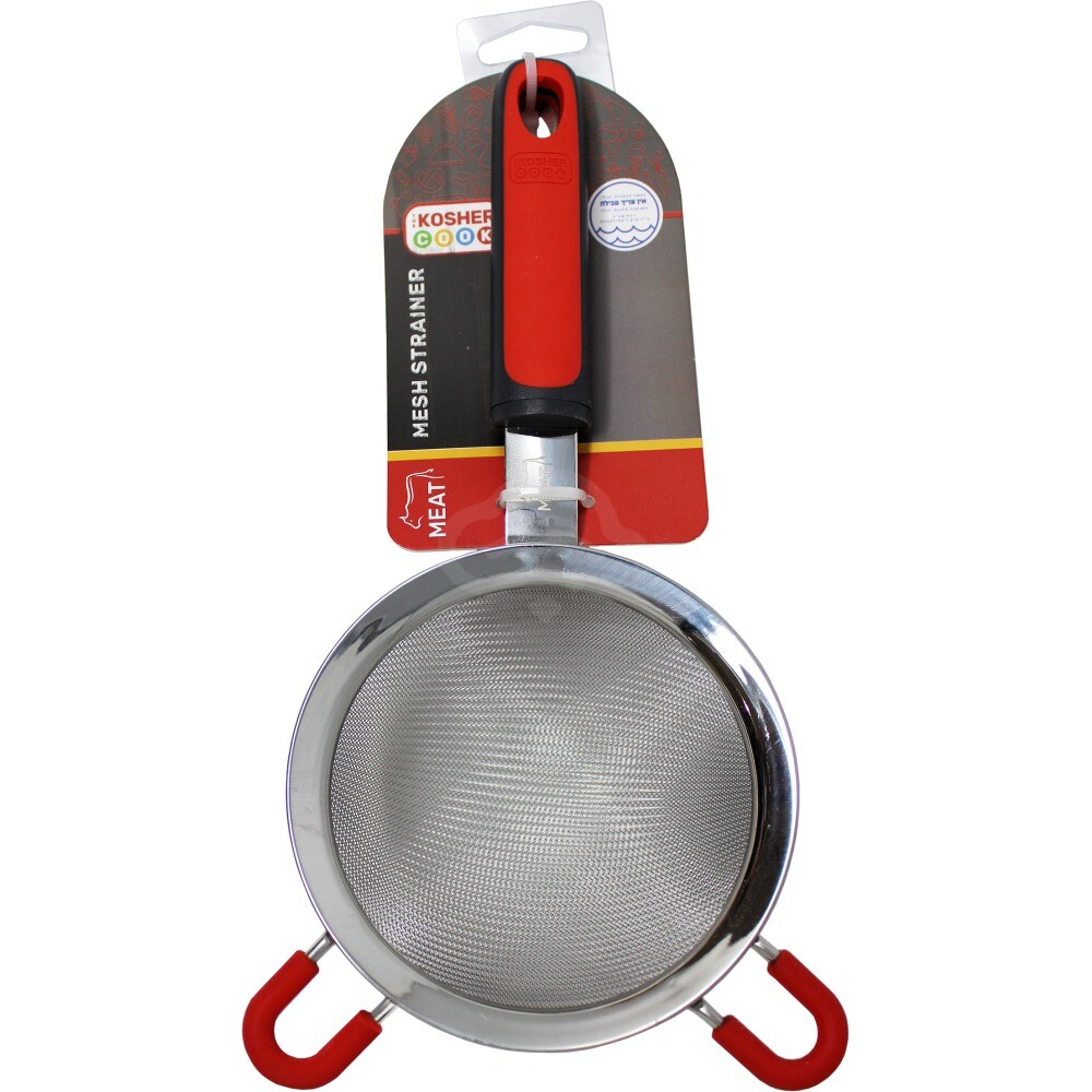 The Kosher Cook Kosher Cook Mesh Strainer Red, 1 Ct