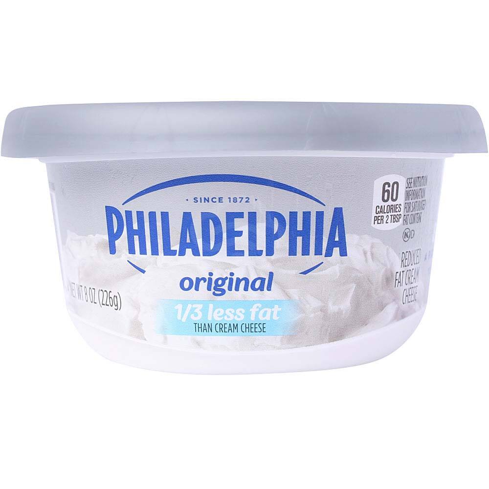 Philadelphia Cream Cheese 2%, 8 Oz