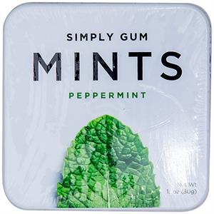 Simply Gum Mints Peppermint, 30 g