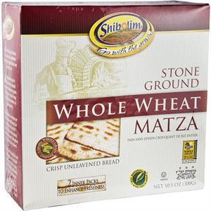 Shibolim Whole Wheat Matza, 10.5 Oz