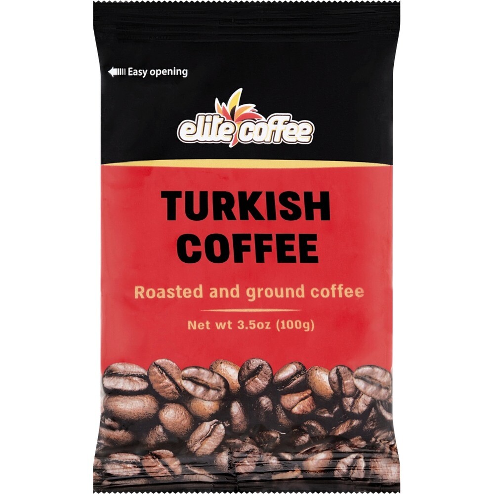 Elite Turkish Coffee, Bag, 100 Gr, 3.5 Oz