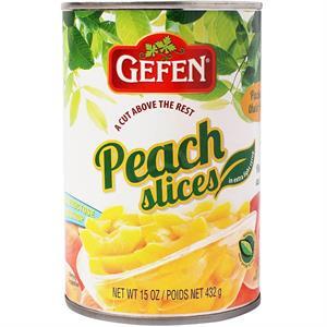 Gefen Peach Slices, 15.25 Oz