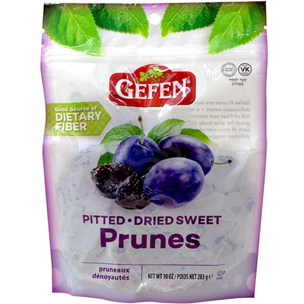 Gefen Pitted Prunes Dry, 10 Oz