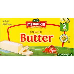 Mehadrin Stick Butter 2Pk, 8 Oz