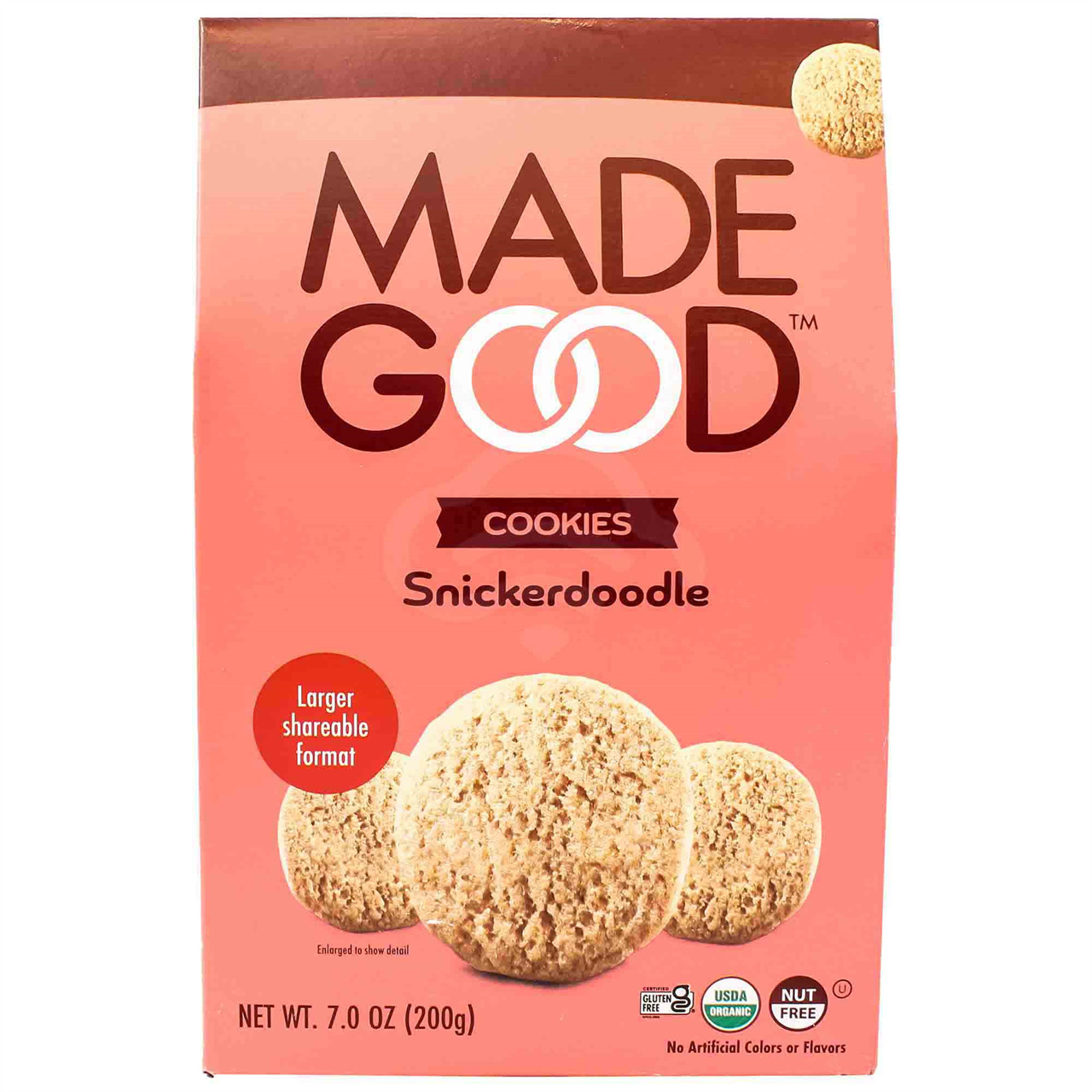 Made Good Cookies Snickerdoodle, 7 Oz
