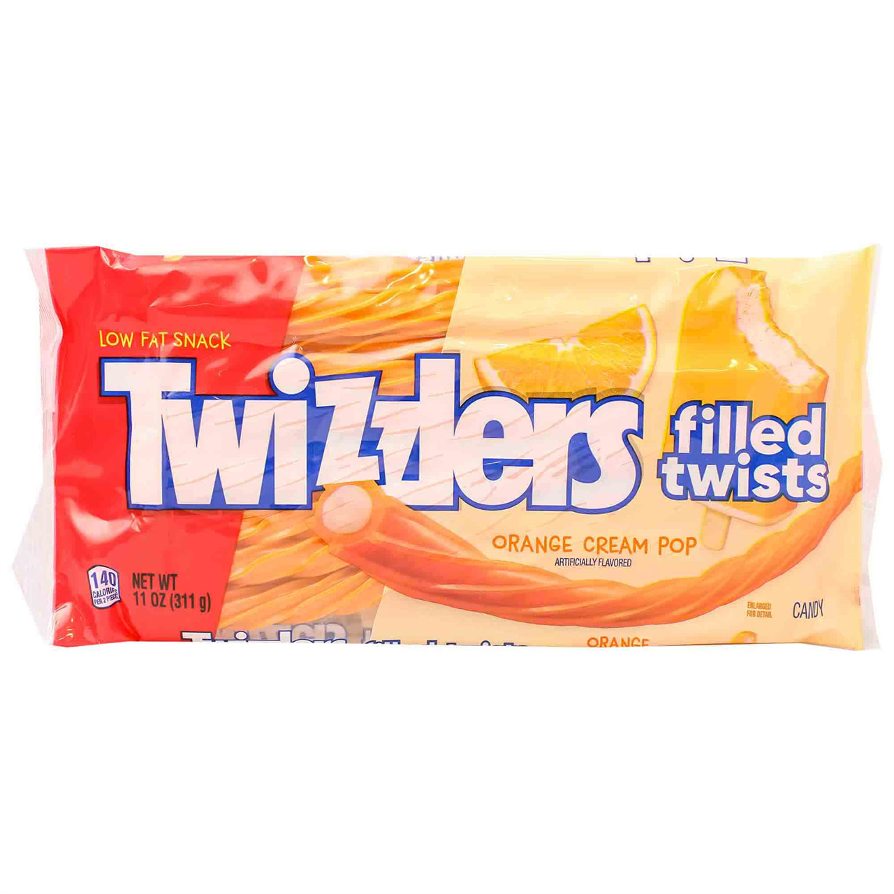 Twizzler's Twizzlers Twists Orange Cream Pop, 11 Oz