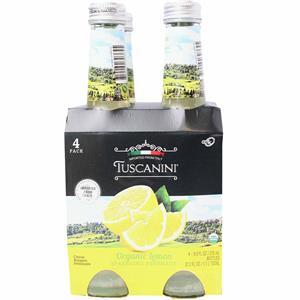 Sparkling Bev Organic Lemon, 9.3 Oz, 4 Pack