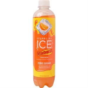 Sparkling Ice Starburst Orange, 17 Oz