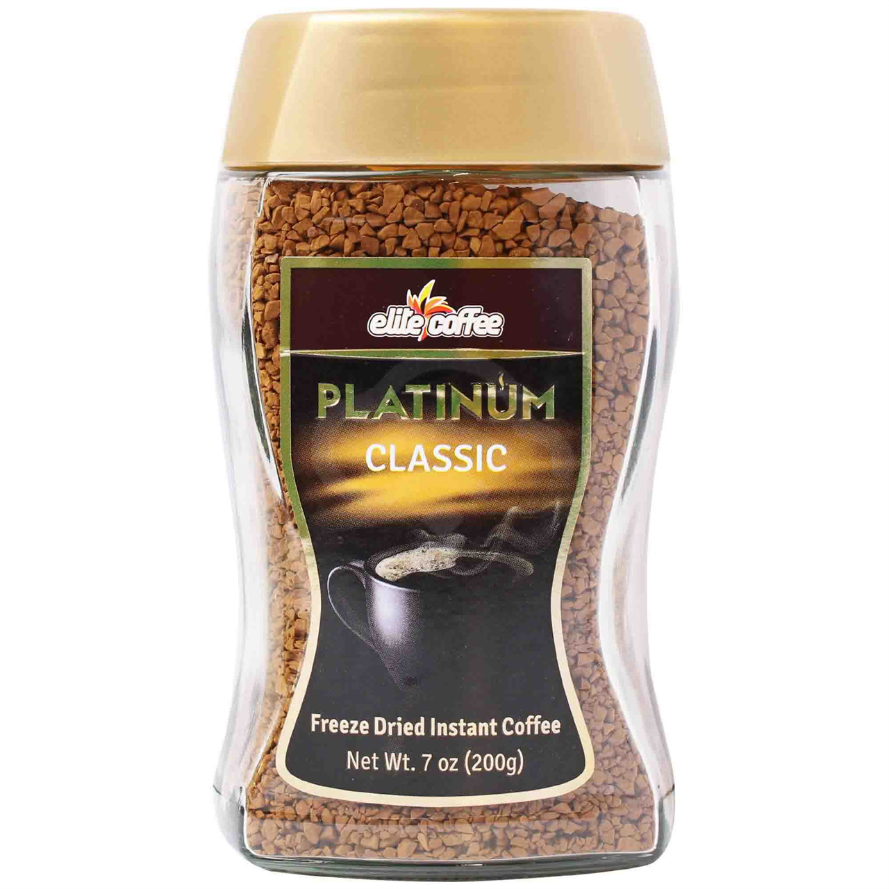 Elite Instant Coffee, Platinum, 7 Oz