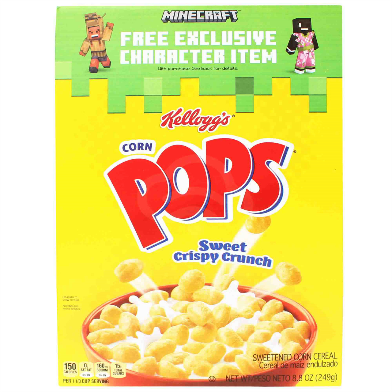 Kellogg Corn Pops, 8.8 Oz
