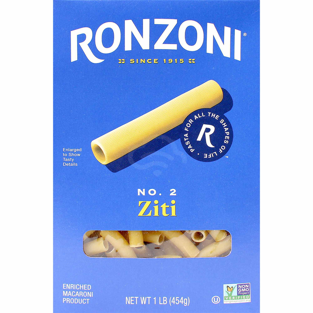 Ronzoni Ziti #2, 16 Oz