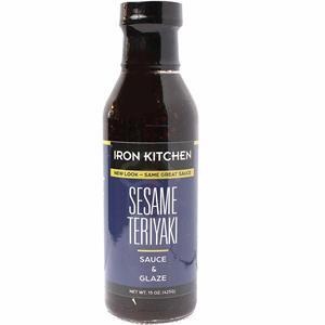 Iron Chef Sesame Teriyaki Sauce, 14 Oz