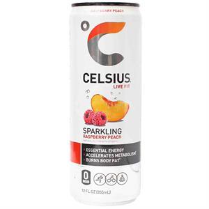 Celsius Raspberry Peach, 12 Oz