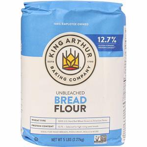 King Arthur Bread Flour, Unbleached, 5 Lb