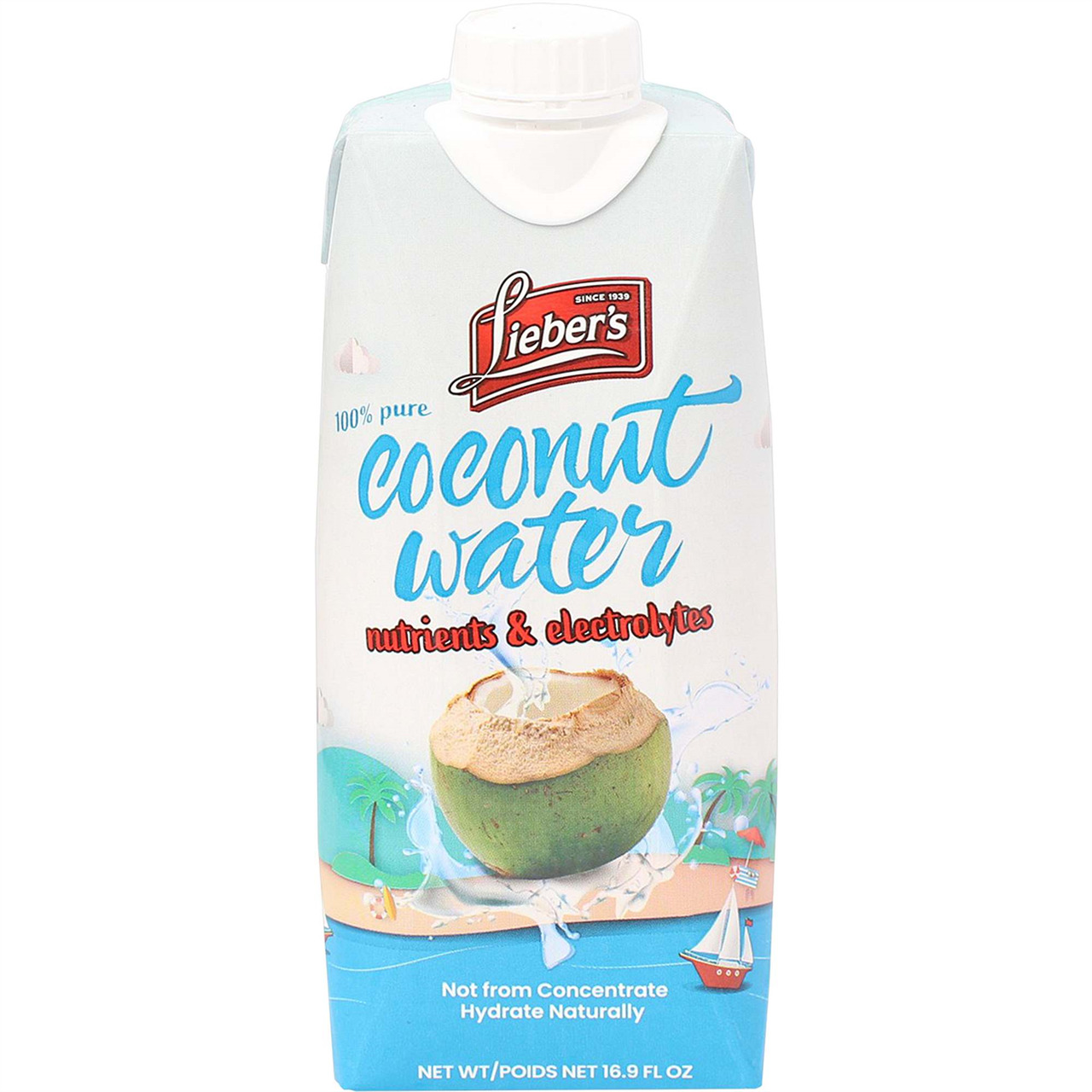 Liebers Coconut Water, 16.9 Oz