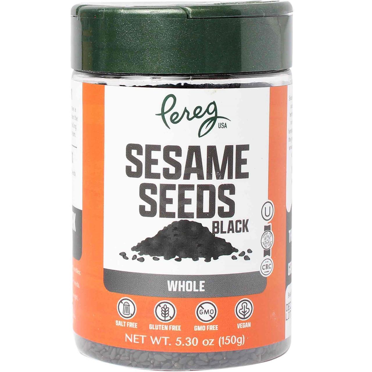 Pereg Black Sesame Seeds, 5.3 Oz
