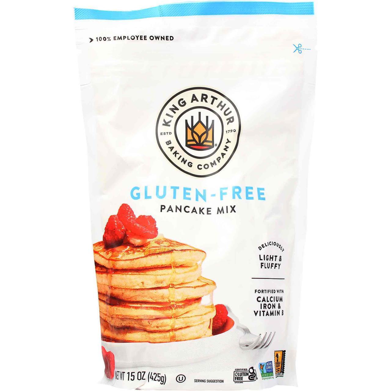 King Arthur Flour Mix Pancake Gluten Free, 15 Oz