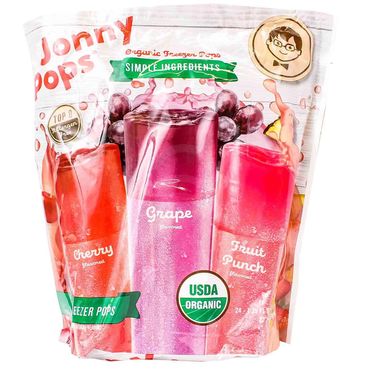 Jonny Pops Freezer Pops Variety, 32.4 Oz