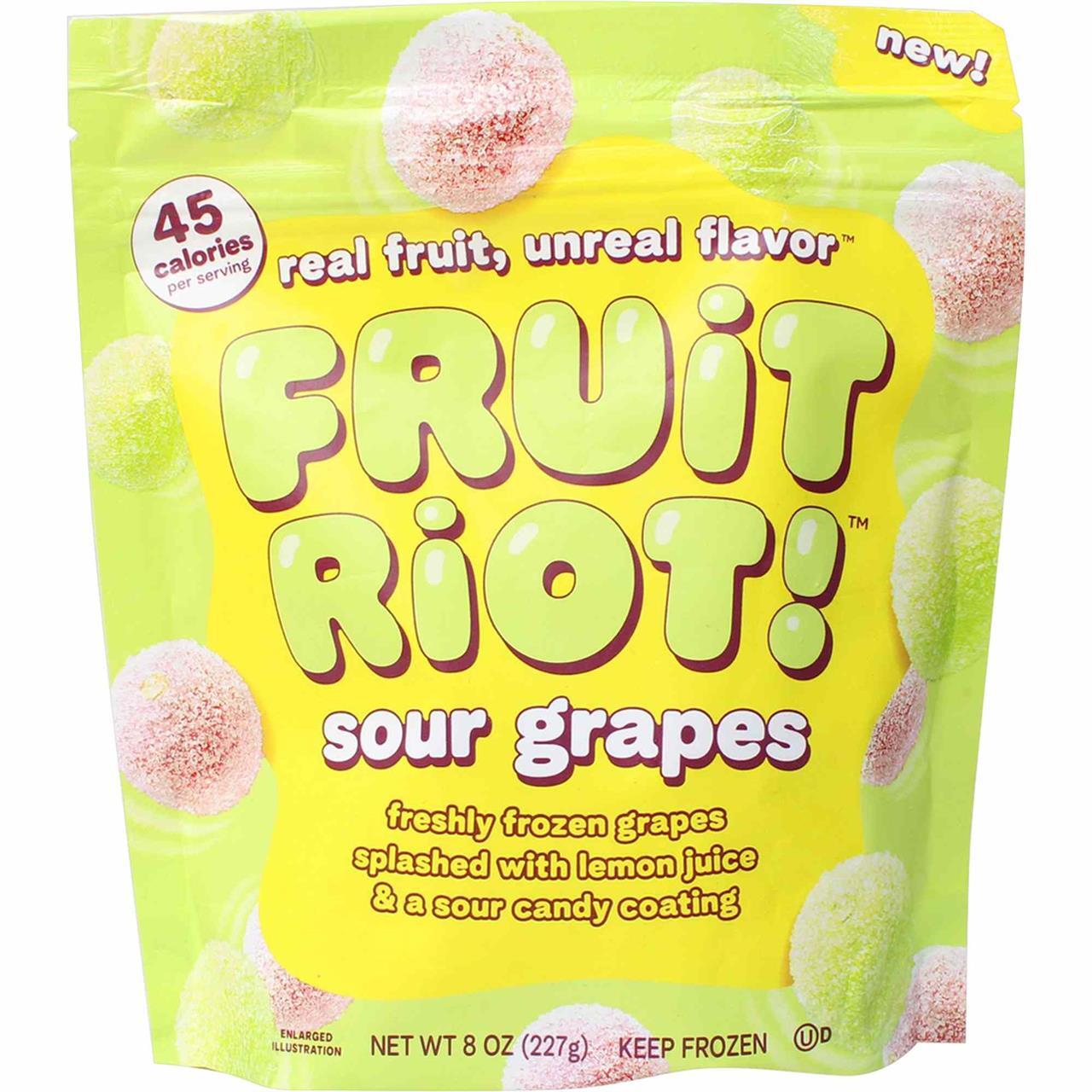 Fruit Riot Sour Grapes, 8 Oz