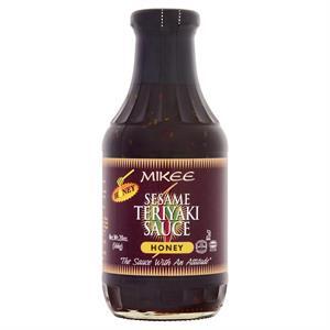 Mikee Honey Seasme Teriyaki Sauce, 20 Oz