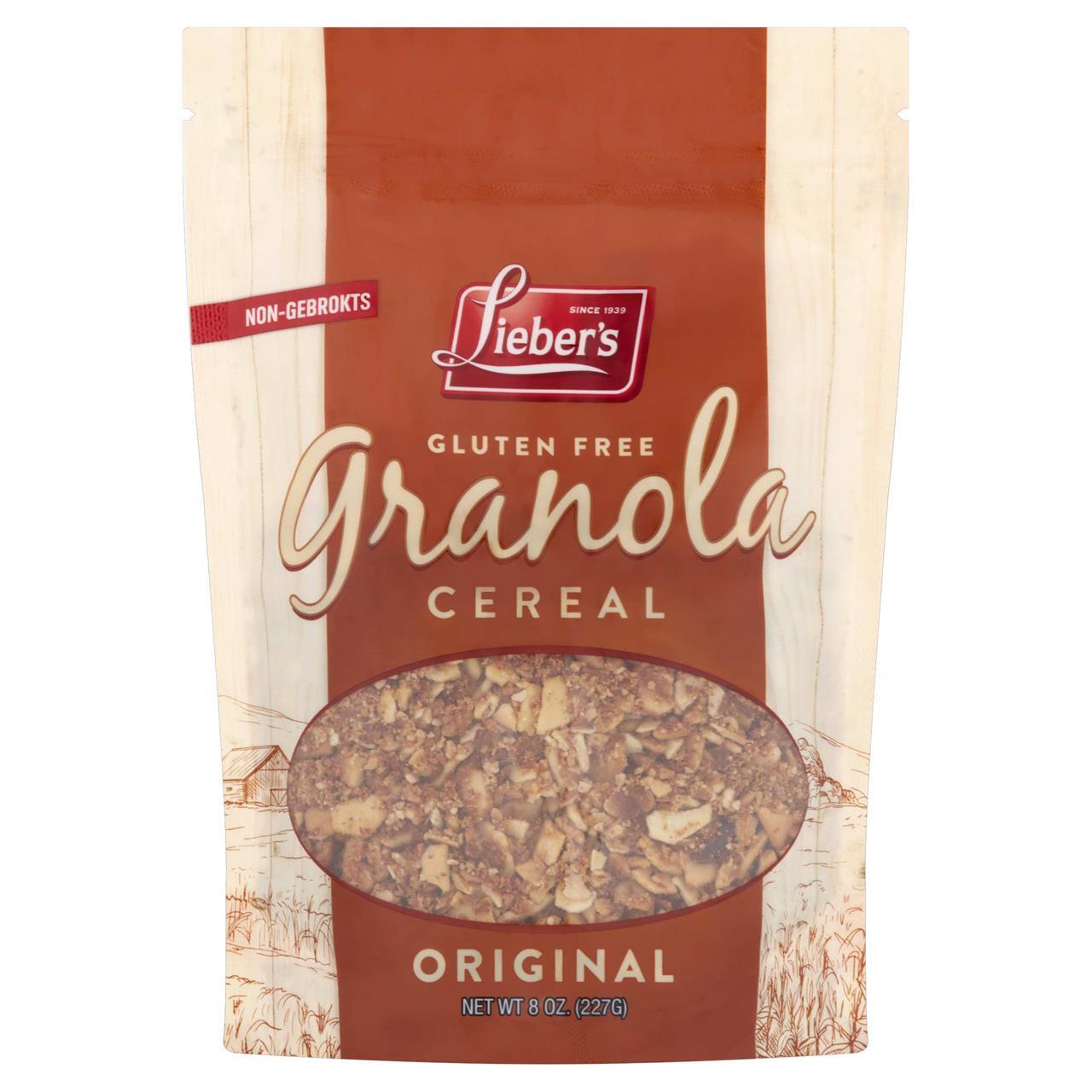 Lieber's Granola Cereal Original, 7 Oz