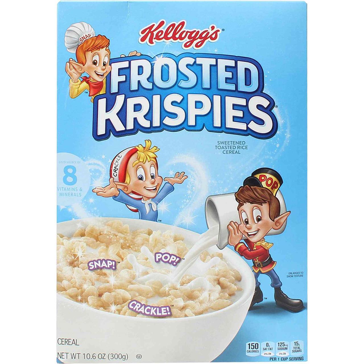 Kellogg's Frosted Krispies, 10.6 Oz