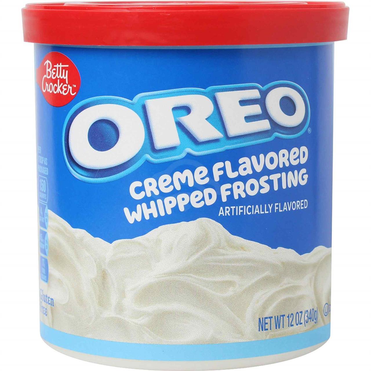 Betty Croc Bc Oreo Creme Whipped Frosting, 12 Oz
