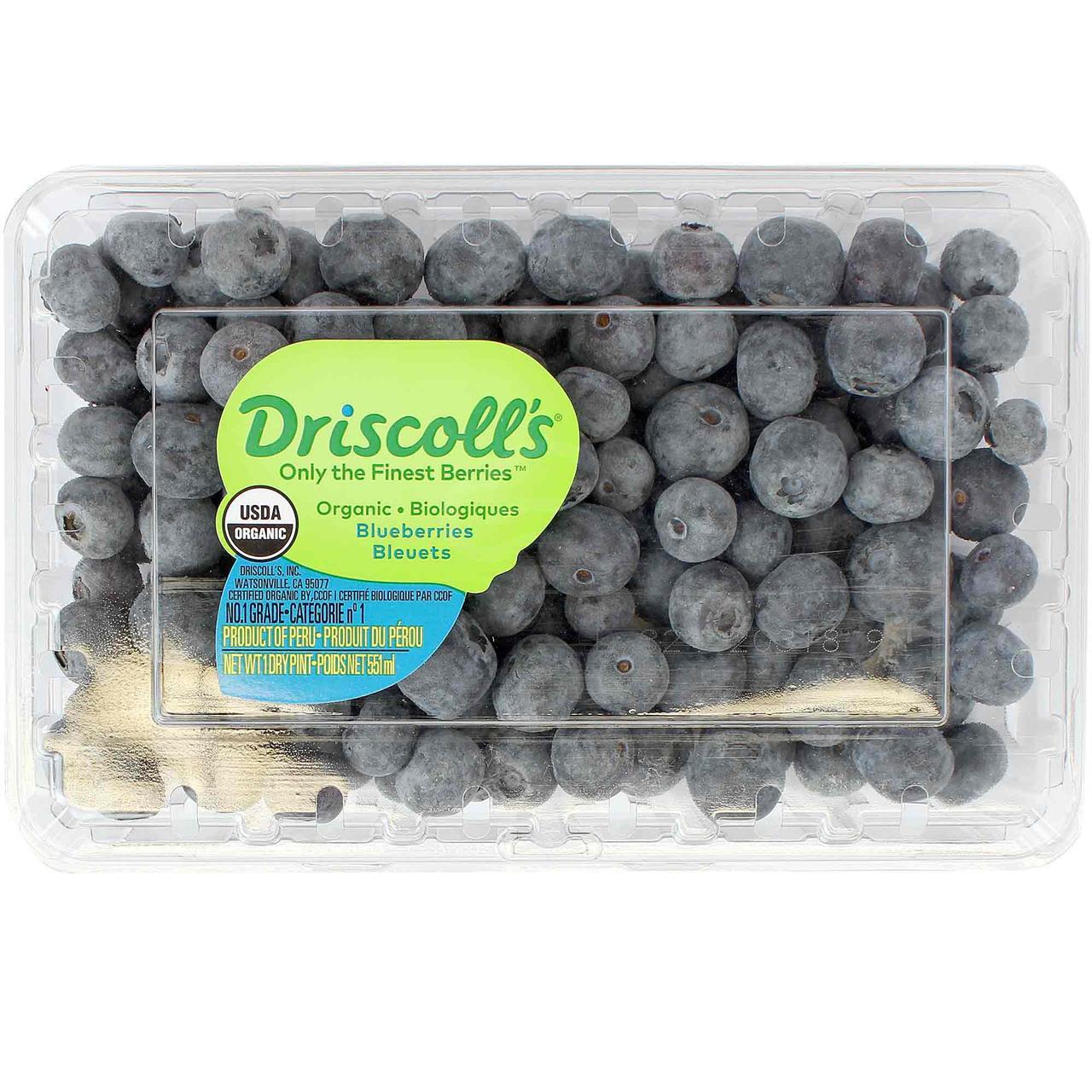 Driscoll's Blueberries Organic, 1 Dry Pint