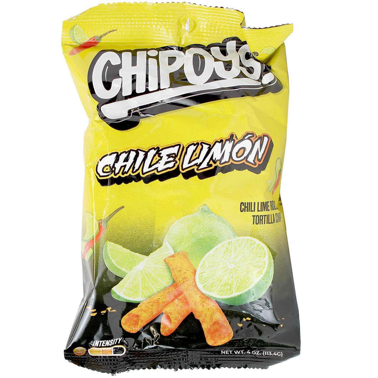 Chipoys Chilli Lime Tortilla, 4 Oz