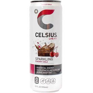 Celsius Sparkling Cherry Cola, 12 Oz