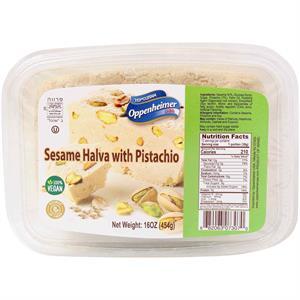 Oppenheimer Halva Pistacio, 16 Oz