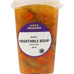 Seasons Hearty Vegetable Soup, 28 Oz