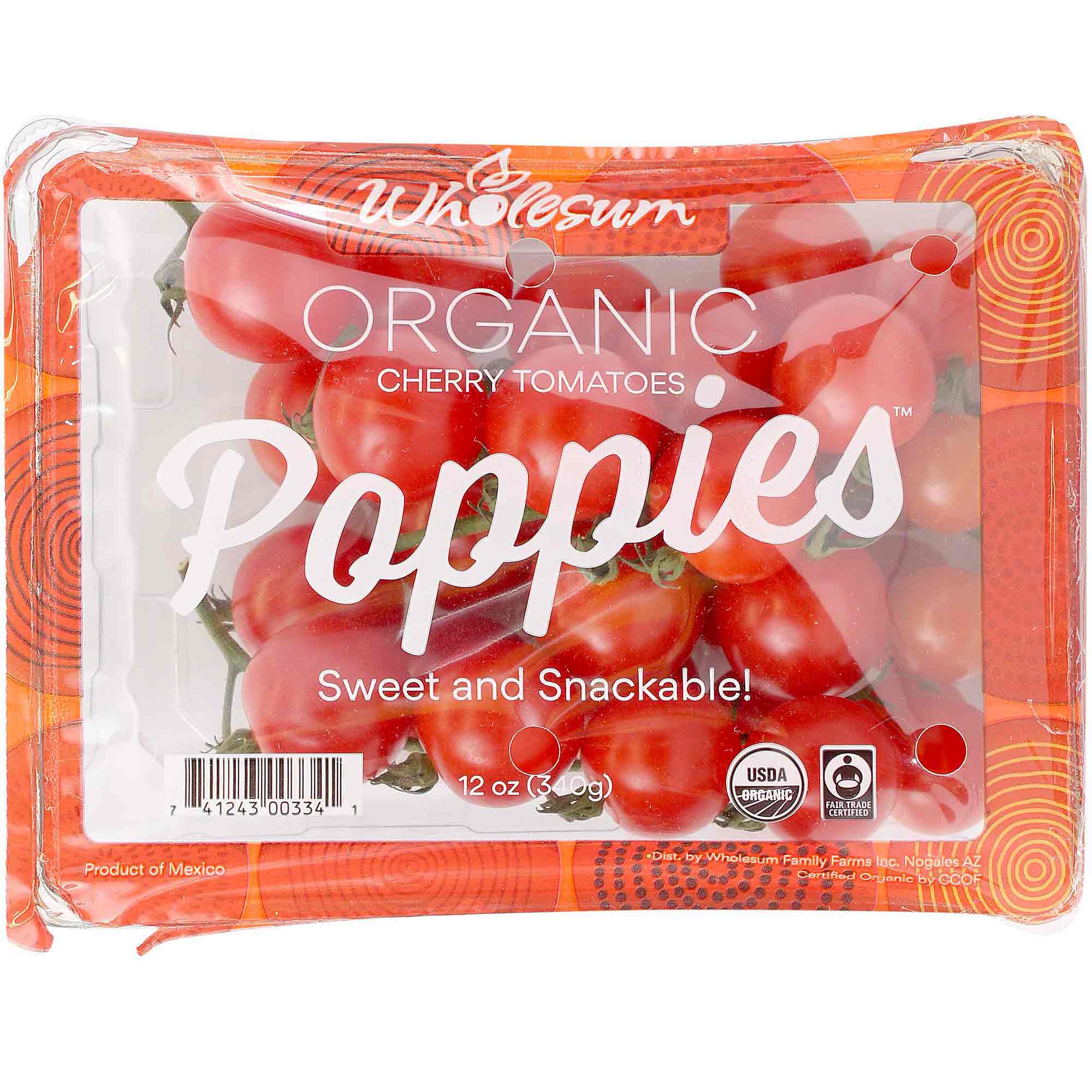 Wholesum Cherry Tomato Poppies, 12 Oz