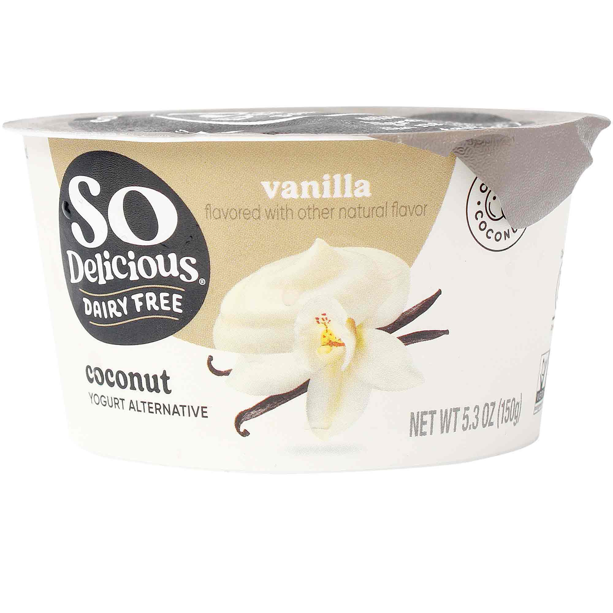So Delicious Coconut Milk Yogurt Vanilla, 5.3 Oz