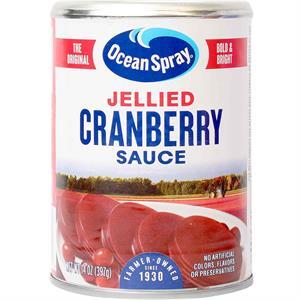 Ocean Spray Cranberry Sauce, Jellied, 14 Oz