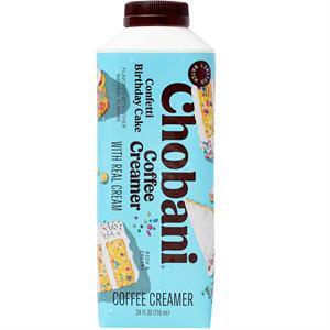 Chobani Coffee Creamer Birthday Cake, 24 Oz