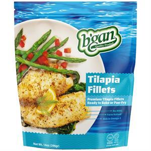 Bgan Tilapia Fillet, 14 Oz
