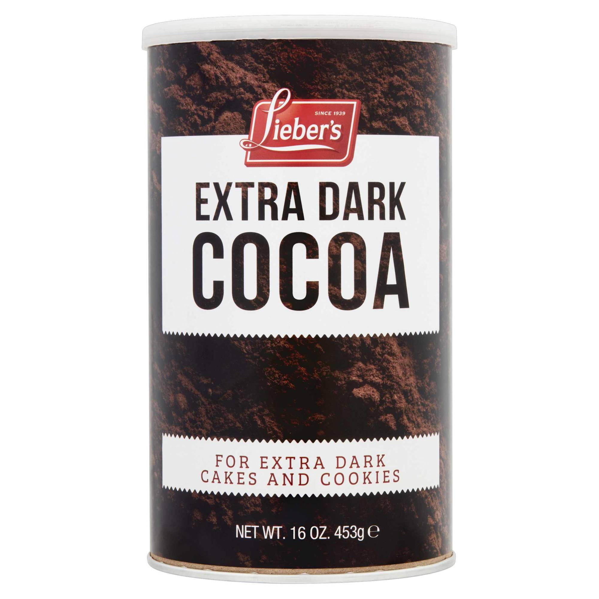 Lieber's Premium Dark Cocoa, 16 Oz | SeasonsKosher.com Online